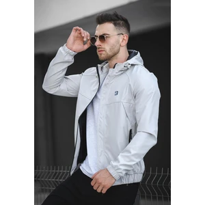 Bailey Suya Dayanaklı Slim Fit Erkek Kapüşonlu Mevsimlik Mont Yağmurluk