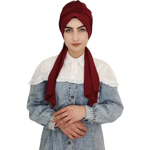 R&S Modibone Tasarım Hazır Bone Bordo Renk