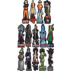 Gerekli Şeyler Yayıncılık Manga Ayraçları 14'lü Set - Naruto - One Piece - Titana Saldırı - Demon Slayer - Berserk