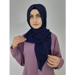 R&S Modibone Büzgülü Hazır Şal  Lacivert Renk