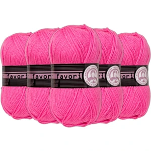 Ören Bayan Favor El Örgü Ipi 500GR -  42 Şeker Pembe
