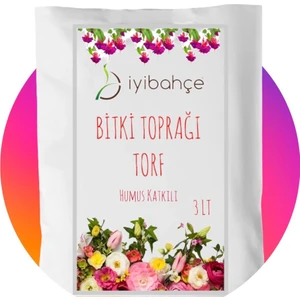 Bitki Toprağı Torf (Humus Katkılı) 3 Lt