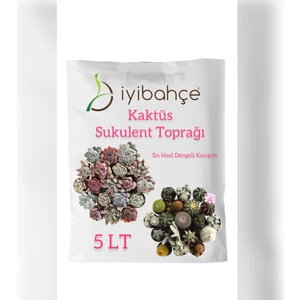 Kaktüs-Sukulent Toprağı 5 Lt