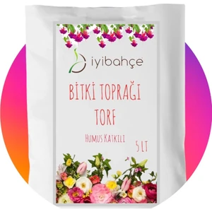 Bitki Toprağı Torf (Humus Katkılı) 5 Lt