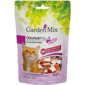 Garden Mix Gurme Karışık Balıklı ve Tavuklu Kedi Ödül Maması 60GR