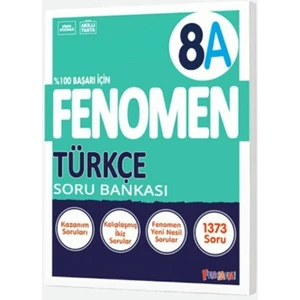 Fenomen Yayınları 8. sınıf LGS Türkçe A Soru Bankası