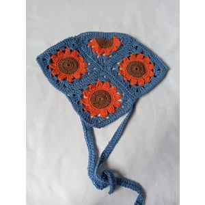 Ayçiçek Motifli Bandana