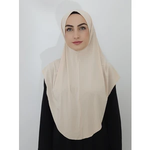 R&S Modibone Namaz Örtüsü Hazır Büyük Esarp Malezya Modeli Khimar Tek Parca Hac ve Umre Icin Uygundur Ten Renk