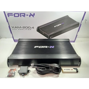 Amfi – 4 x 200 Rms Ses ve Bass Amfisi – For-X 200.4 Oto Anfi