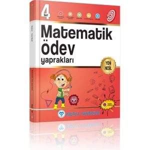 Mutlu Yayınevi Yeni Nesil Matematik Ödev Yaprakları 4.sınıf