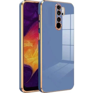 Case World Xiaomi Redmi Note 8 Pro Kapak Kamera Korumalı Lazer Kesim Lüx Silikon Kılıf - Petrol Mavisi