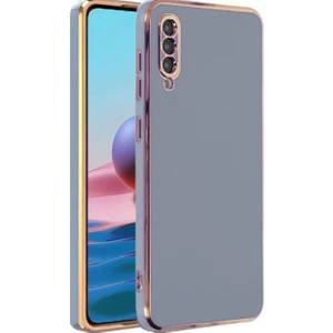 Case World Samsung Galaxy A70 Kapak Kamera Korumalı Lazer Kesim Lüx Silikon Kılıf - Petrol Mavisi