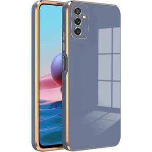 Case World Samsung Galaxy A24 Kapak Kamera Korumalı Lazer Kesim Lüx Silikon Kılıf - Petrol Mavisi