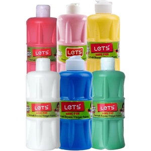 Lets Parmak Boyası 500ML 6lı Set