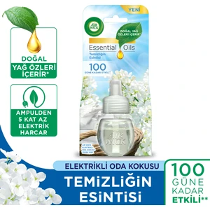 Air Wick Elektrikli Oda Kokusu Yedek Şişe Temizliğin Esintisi