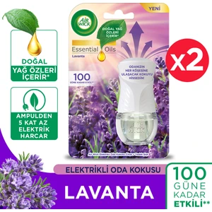 Air Wick Elektrikli Oda Kokusu Kit  (Cihaz+Yedek Lavanta) x 2