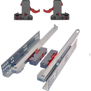 Push Open 30 cm Kısmi Açılım Çekmece Rayı