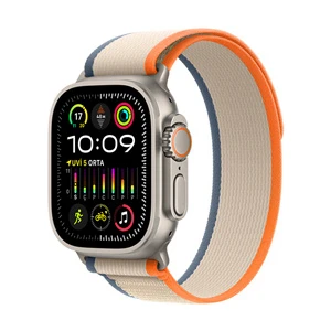 Watch Ultra 2 Gps + Cellular, 49MM Titanyum Kasa Turuncu / Bej Trail Loop - Trail Loop - M/l MRF23TU/A