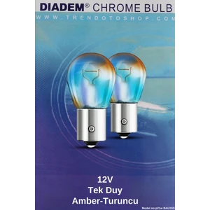 Diadem Sinyal, Park Ampulü 93 Tip Tek Duy Turuncu Yanar