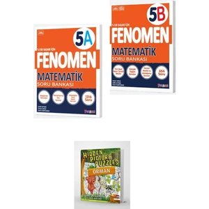 Fenomen Okul Yayınları  2024 Matematik 5A & 5B