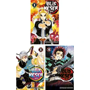 İblis Keser 8-9-10. Ciltler Manga Seti - Koyoharu Gotouge