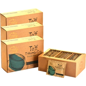 Zencefil Organik 3 Kutu Teff Tohumlu Çay Orijinal Tef Tohumu Çayı