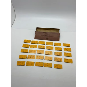 Lumos Dekor Ahşap Alfabe Yapboz Büyük ve Küçük Harfler