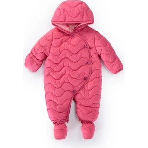 Yeni Sezon Kışlık Iç Astarı Kürklü Kapitone Çıtçıt Kapamalı Kapüşonlu Kozmonot-Astronot Tulum