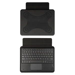 Heptek İletişim 10-11" Inç Universal Tüm Modellere Uyumlu Border Keyboard Bluetooth Bağlantılı Standlı Klavyeli Tablet Kılıfı