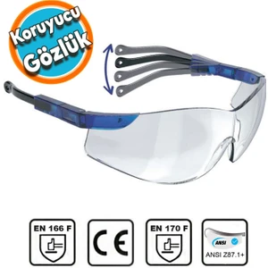 Iş Güvenlik Kaynak Gözlüğü Lazer Uv Bisiklet Motor Çapak Koruyucu Gözlük Hunter S800 Şeffaf