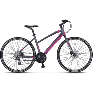LEGARDA-2321-LDM-H Kadın Şehir Bisikleti 460H 28 Jant 21 Vites Antrasit Pembe