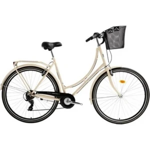 Paradıse S Kadın Şehir Bisikleti 56CM V 28 Jant 7 Vites Krem Siyah