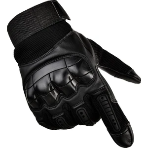 Erkekler Için Kışlık Dokunmatik Ekranlı Kesilmez, Kaymaz, Rüzgar Geçirmez Dış Mekan Bisiklet Eldiveni (Yurt Dışından)