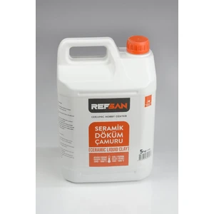 756 Hazır Sıvı Seramik Döküm Çamuru - 5 kg