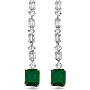 Merano Design Rain Yeşil Küpe