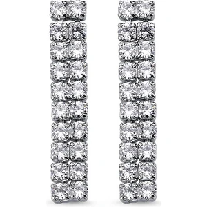 Merano Design 3mm Çift Sıra Küpe