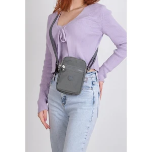 Rosa Krinkıl Kumaş Unisex Çapraz Çanta