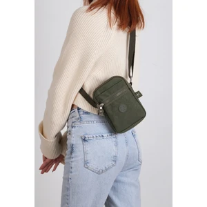 Rosa Krinkıl Kumaş Unisex Çapraz Çanta