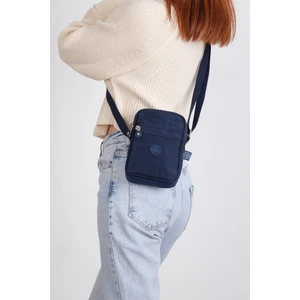 Rosa Krinkıl Kumaş Unisex Çapraz Çanta