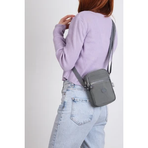Rosa Krinkıl Kumaş Unisex Çapraz Çanta