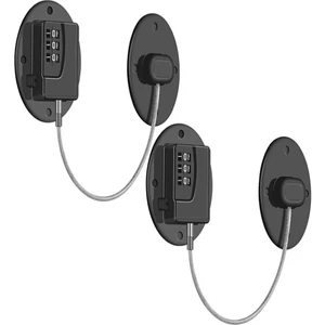 2 Paket Buzdolabı Kilidi Ağır Hizmet Kombinasyonu Buzdolabı Kilidi, Dolaplar Için Çocuk/bebek Koruma Kilidi (Yurt Dışından)