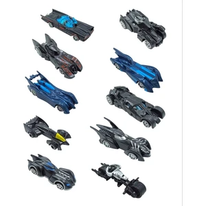 PopŞeker Batman Metal Araçlar 10'lu Batman Figür Arabaları Metal