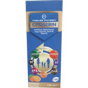 Axelon Pharma Axelon Citoserin Sıvı Şurup 150 ml Portakal Aromalı