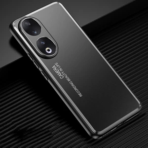 Honor 90 Için Buzlu Metal Kılıf (Yurt Dışından)