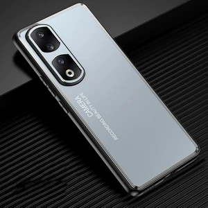 Honor 90 Pro Için Buzlu Metal Kılıf (Yurt Dışından)