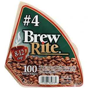 Brew Rite 4 Numara Beyaz Filtre Kağıdı 100 Adet
