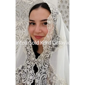 Lady Rio Mevlit Örtüsü,mevlit Şalı,bebekmevlidi Şalı,fransizdantelli Mevlitörtüsü,güpürlü Mevlitörtüsü,fransızdantellişal