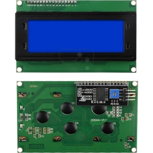 20 x 4 Karakter LCD 2004A Modül + I2C Arayüz Modülü
