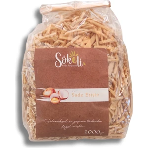 Sökeli Kadın Kooperatifi Ev Yapımı Sade Erişte 1 kg