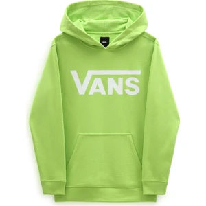 Düz Erkek Yeşil Sweatshırt VN0008C65891 Vans Classıc Po